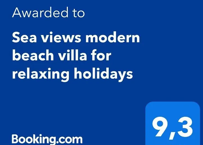 Sea Views Modern For Relaxing Holidays Vila